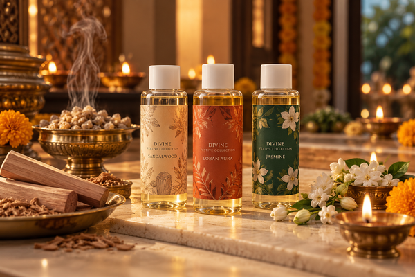 Sandalwood, Loban and Jasmine for Diwali and Beyond