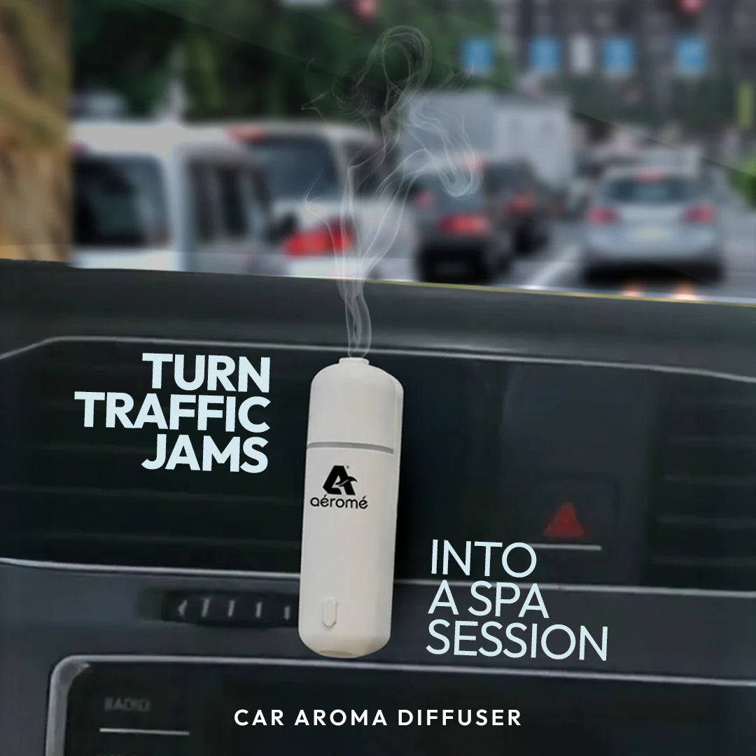 Aerosonic diffuser front view white variant