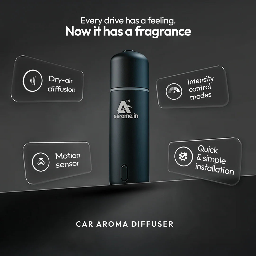Aerosonic diffuser installed in car