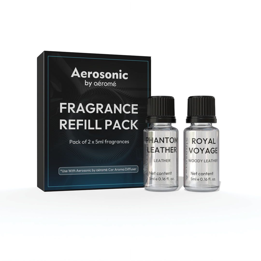 Aerosonic car diffuser refill pack all 6 scent variants