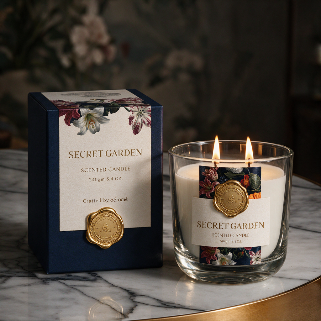 Secret Garden Scented Candle