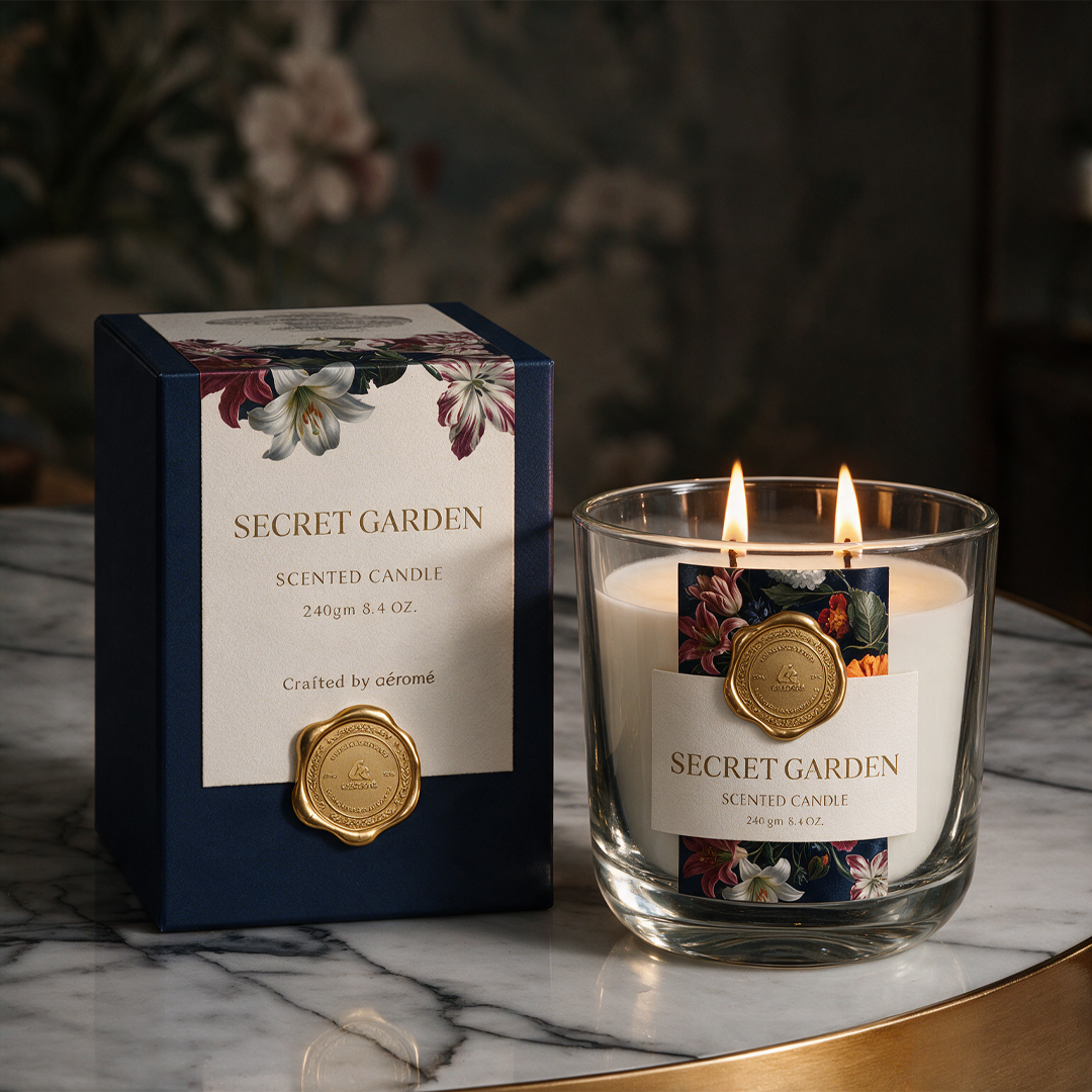 Secret Garden Scented Candle
