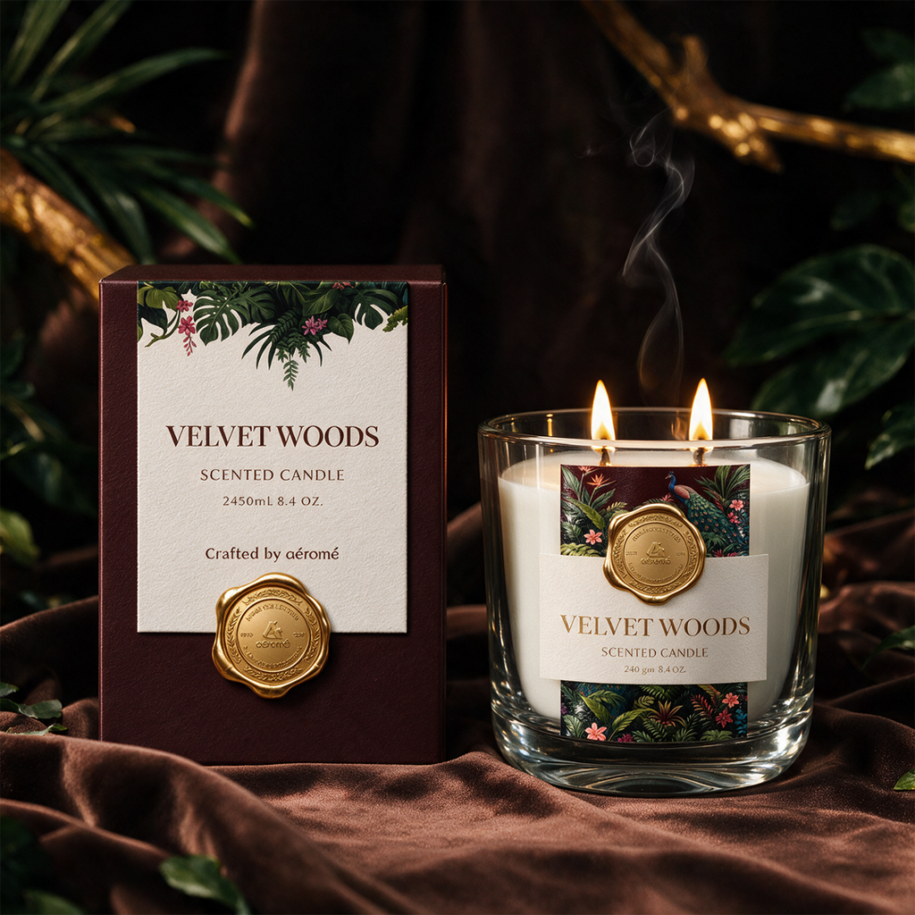 Velvet Woods Scented Candle