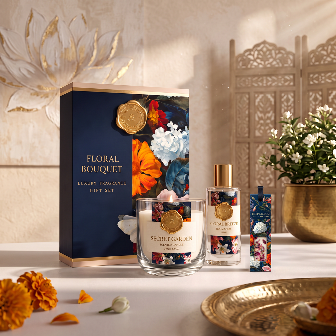 Floral Bouquet — Luxury Gift Set