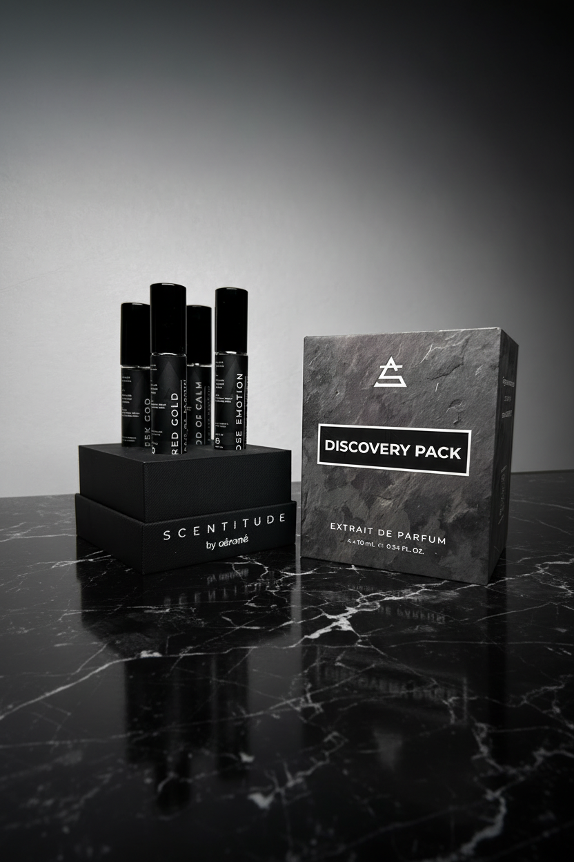 Discovery Pack perfume trial set with four 10ml travel sprays — Scentitude