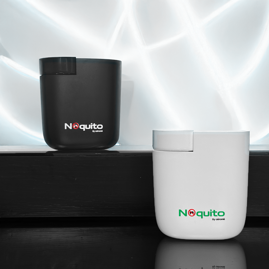 Noquito mosquito repellent device white and midnight black variants