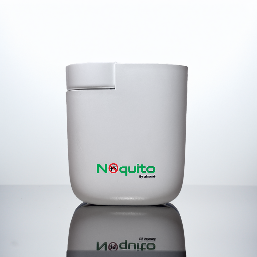 Noquito white mosquito repellent device by Aéromé India