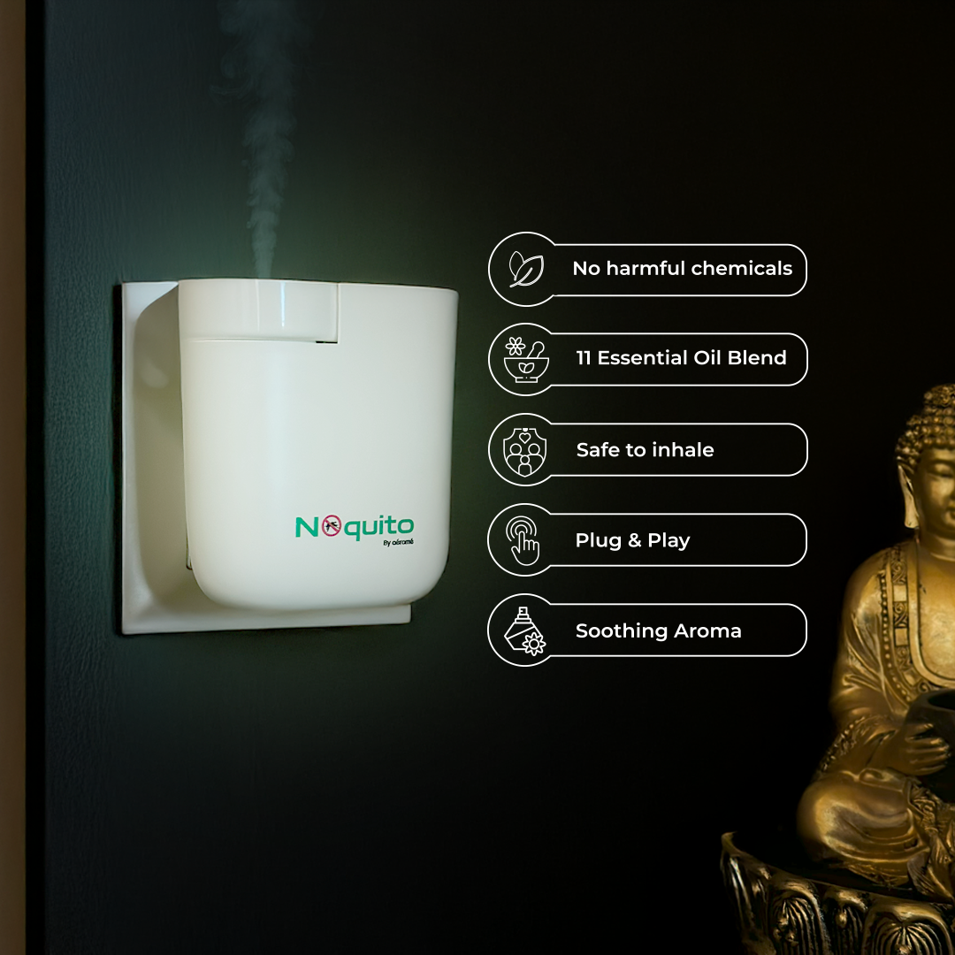 Noquito - India's 1st premium, child-safe, and eco-friendly mosquito repellent device