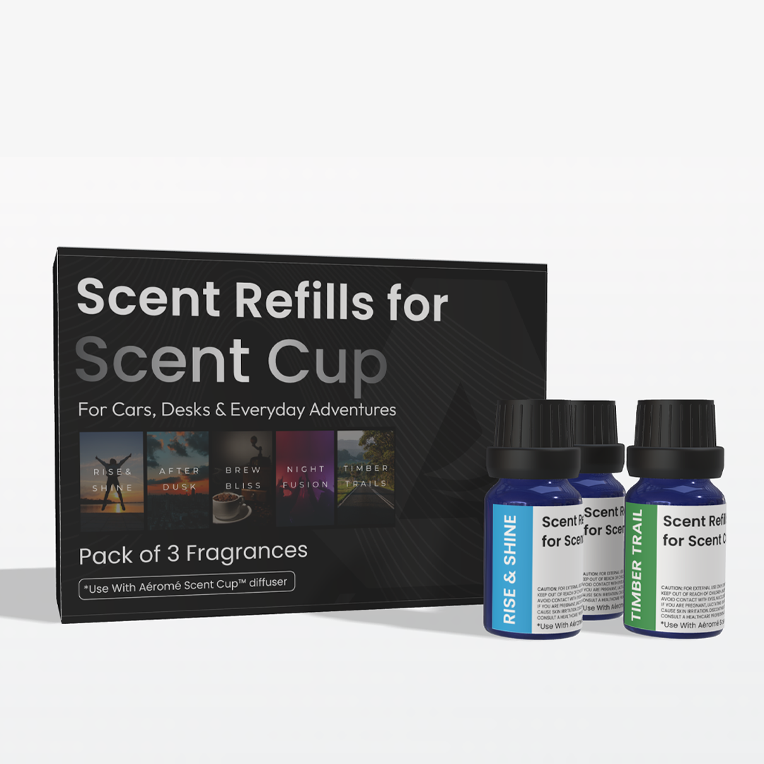 Scent Cup refill fragrance cups compatible with Aéromé car diffuser
