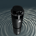 Scent Cup car fragrance diffuser top view open lid