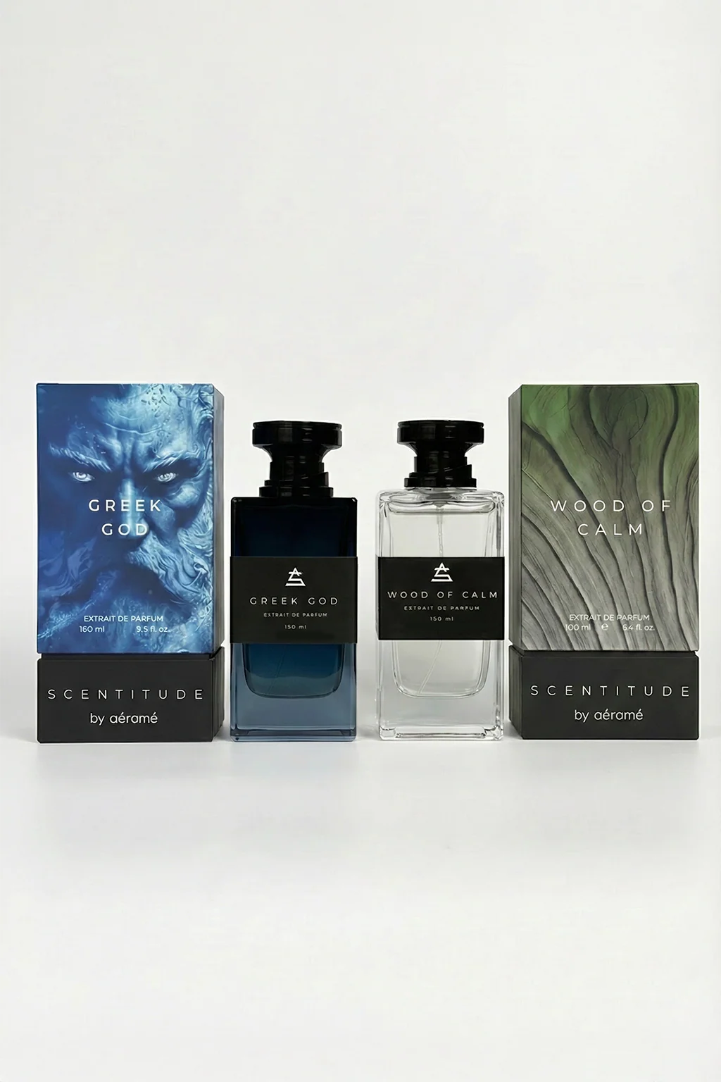Wood of Calm and Greek God Layering Combo 100ml Premium Perfume Set Scentitude